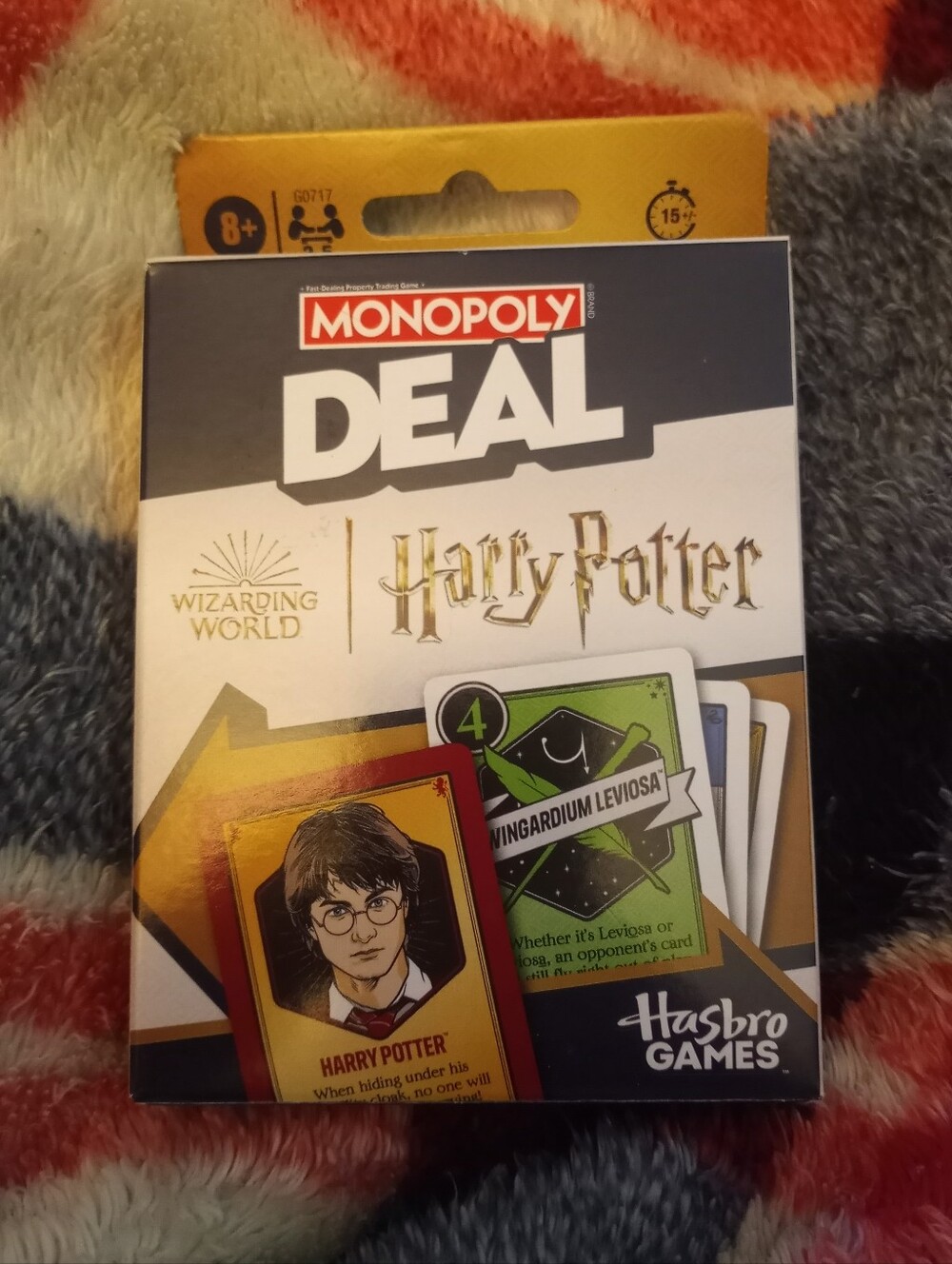 NWOT NIP Hasbro Monopoly Deal Harry Potter Card Game